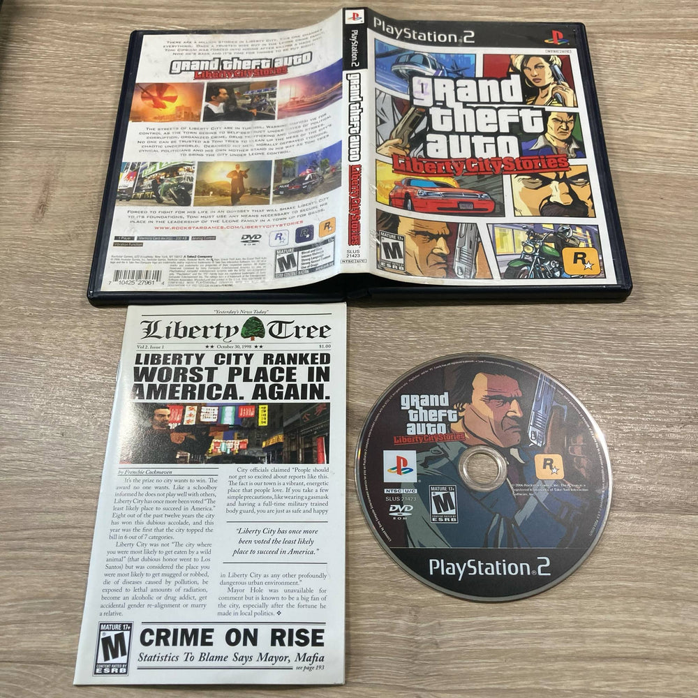 Grand Theft Auto Liberty City Stories Playstation 2