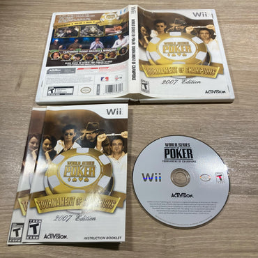 World Series of Poker Tournament of Champions 2007 Wii
