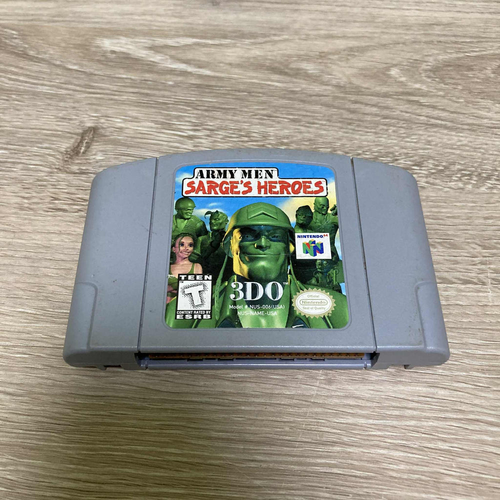 Army Men Sarge's Heroes Nintendo 64