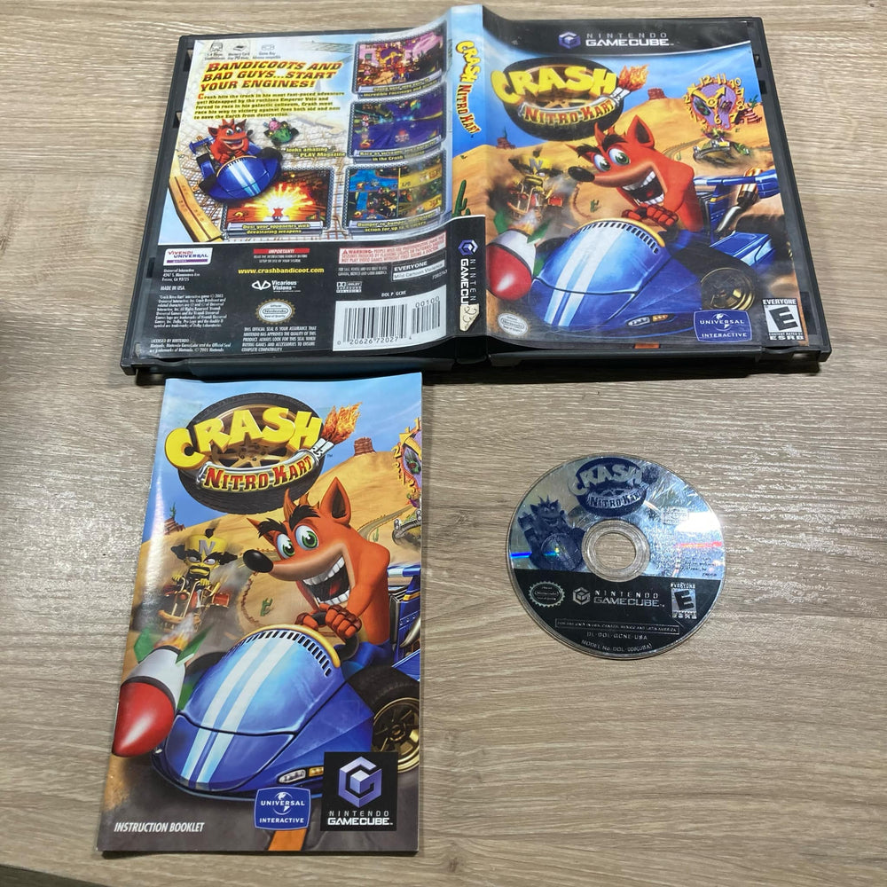 Crash Nitro Kart Gamecube