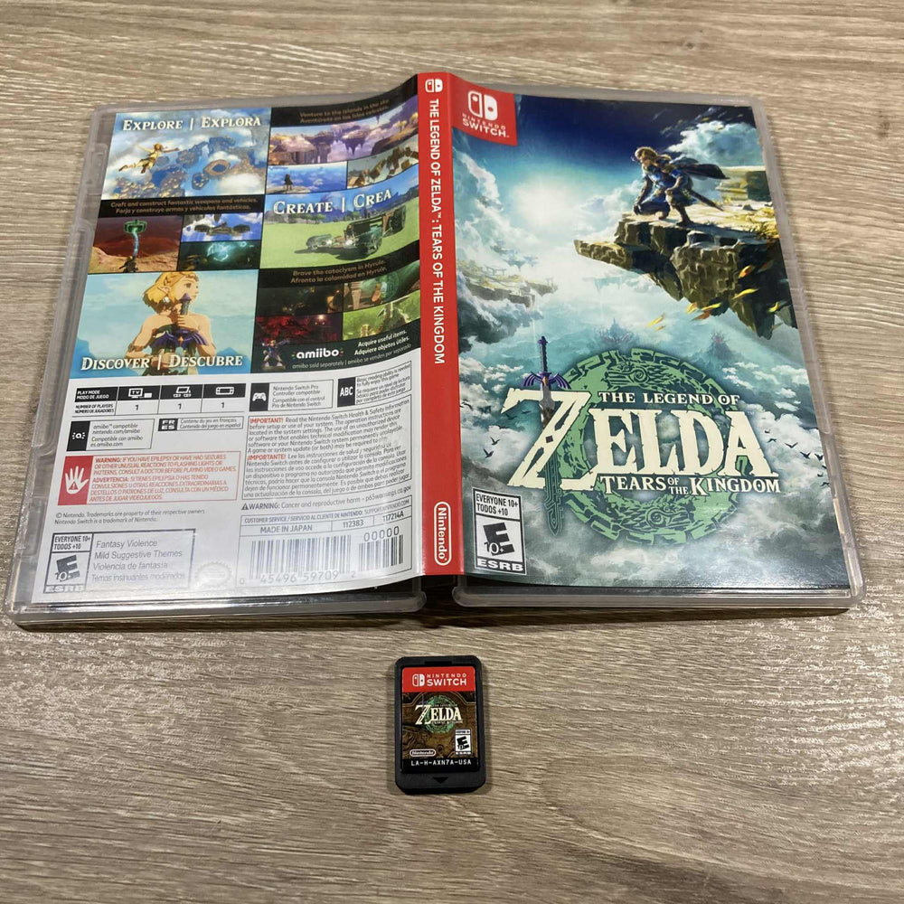 Zelda: Tears Of the Kingdom Nintendo Switch