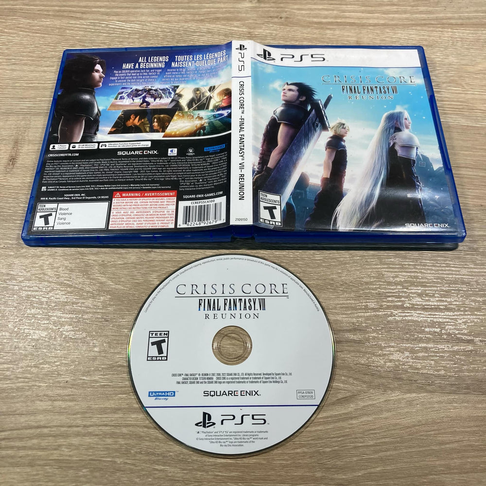 Crisis Core: Final Fantasy VII Reunion Playstation 5