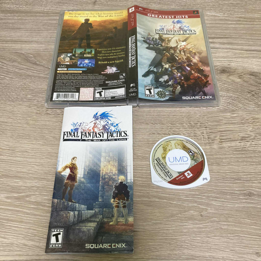 Final Fantasy Tactics: The War of the Lions [Greatest Hits] PSP