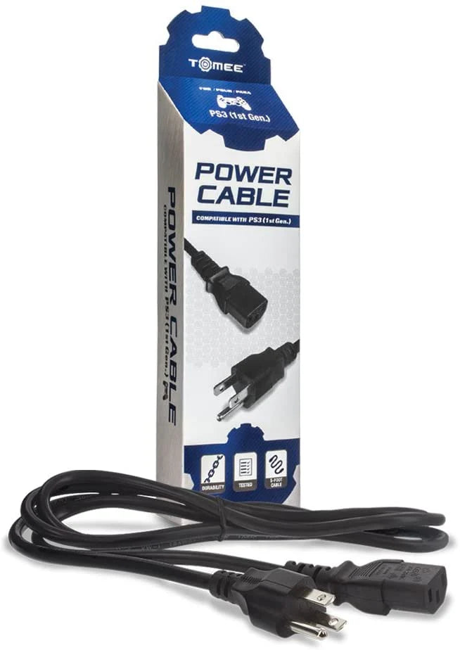 3-PRONG POWER CABLE FOR PS3/XBOX 360/PC