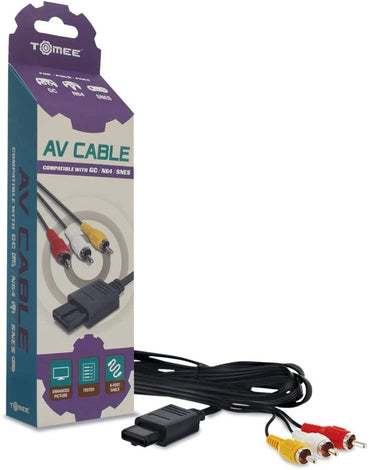 UNIV - Snes/N64/Gamecube Tomee A/V Cable (M03901)