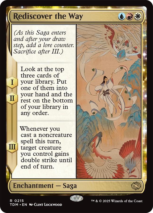 Rediscover the Way (Promo Pack) [Tarkir: Dragonstorm Promos]