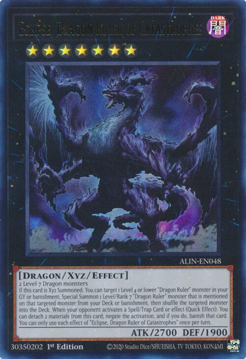 Eclipse, Dragon Ruler of Catastrophes [ALIN-EN048] Ultra Rare
