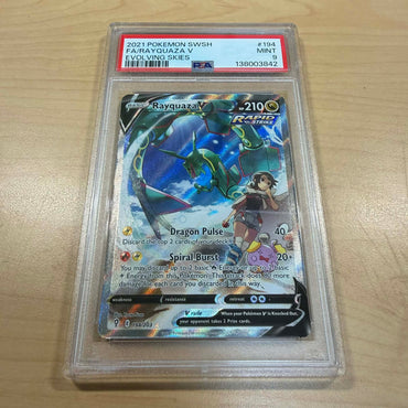 Rayquaza V (194/203) [Sword & Shield: Evolving Skies] PSA 9 (138003842) Graded Card