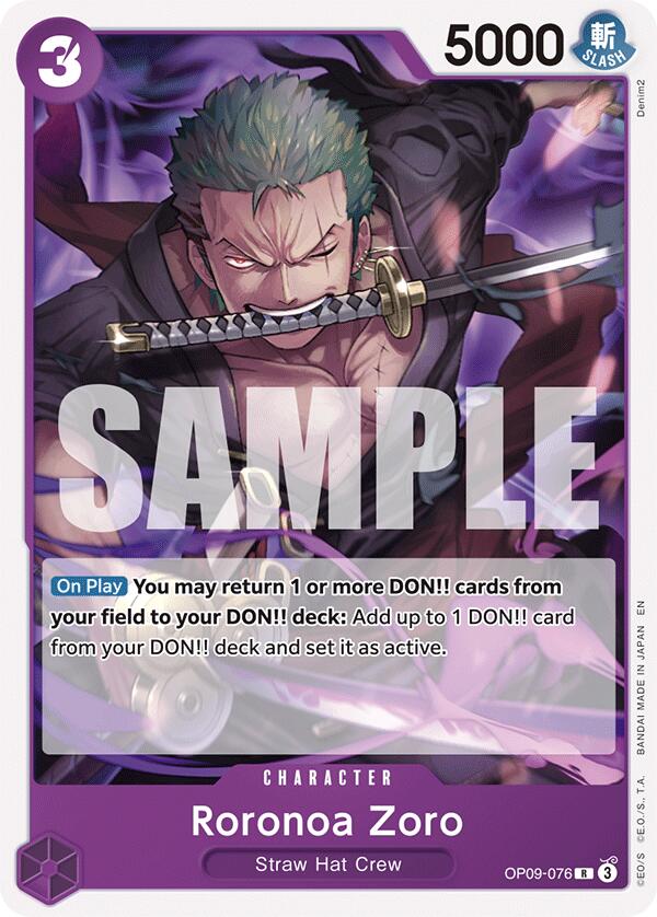 Roronoa Zoro (Reprint) [Starter Deck: Purple/Black Monkey.D.Luffy]