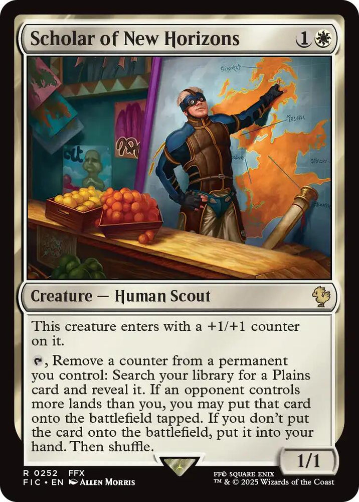 Scholar of New Horizons (Surge Foil) [FINAL FANTASY Commander]