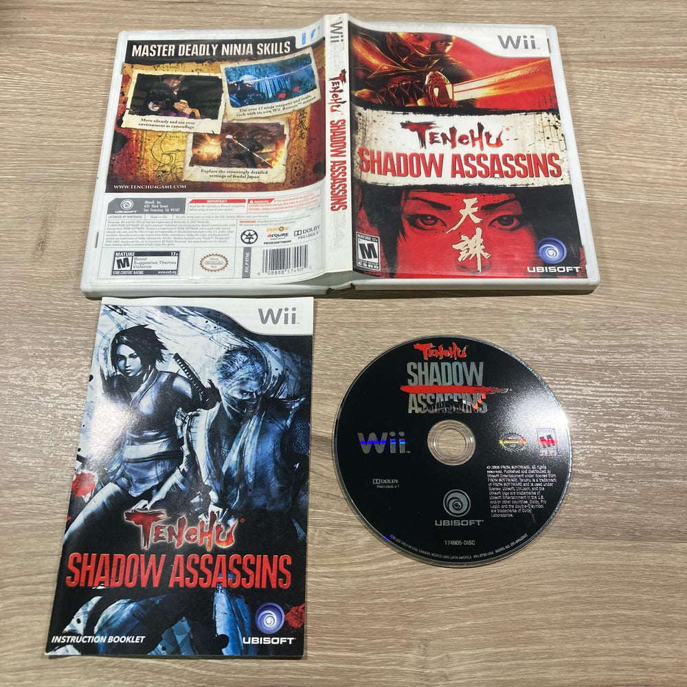 Tenchu Shadow Assassins Wii