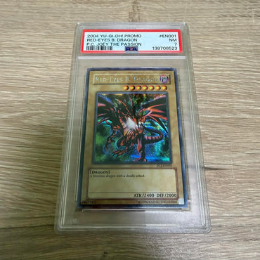 Red-Eyes B. Dragon [PCJ-EN001] Prismatic Secret Rare PSA 7 (138708523) Graded Card