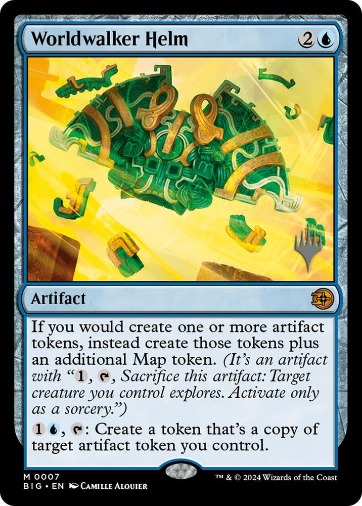 Worldwalker Helm (Promo Pack) [Edge of Eternities Promo Pack]