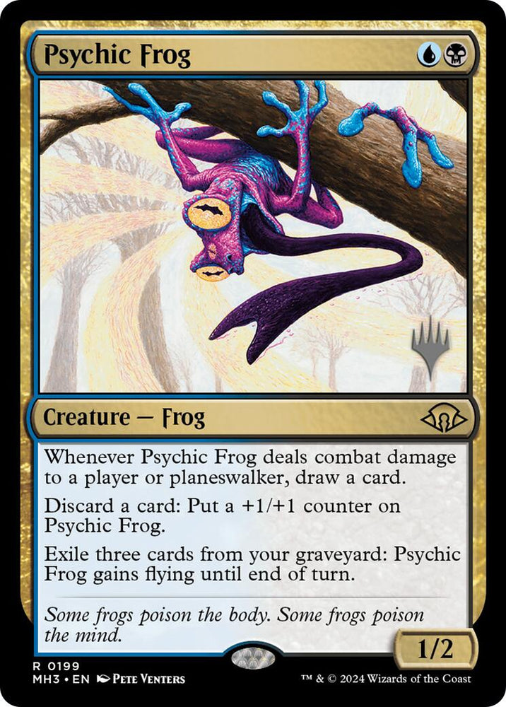 Psychic Frog (Promo Pack) [Edge of Eternities Promo Pack]