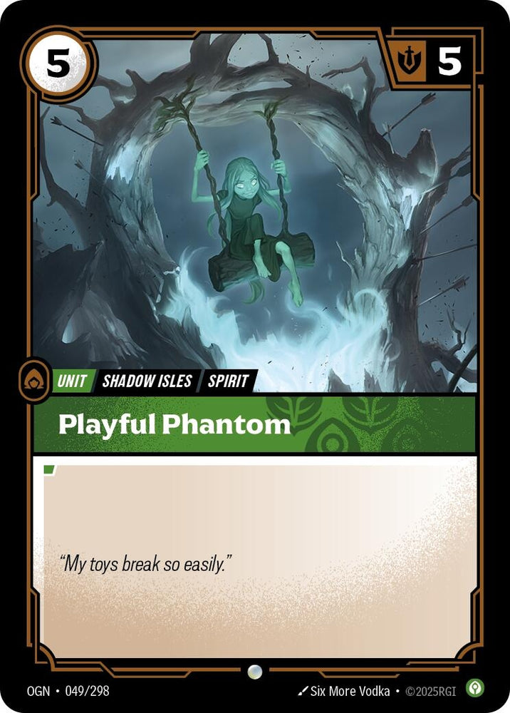 Image for Playful Phantom (049/298) (OGN) - Riftbound: League of Legends Trading Card Game