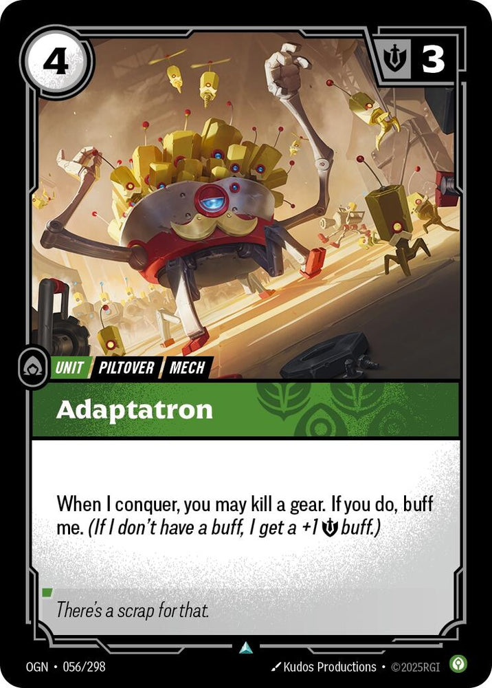 Image for Adaptatron (056/298) (OGN) - Riftbound: League of Legends Trading Card Game