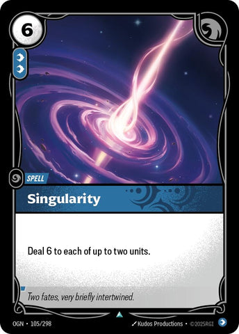Image for Singularity (105/298) (OGN) - Riftbound: League of Legends Trading Card Game