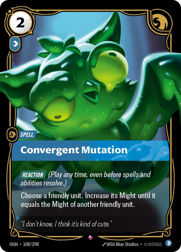 Image for Convergent Mutation (108/298) (OGN) - Riftbound: League of Legends Trading Card Game