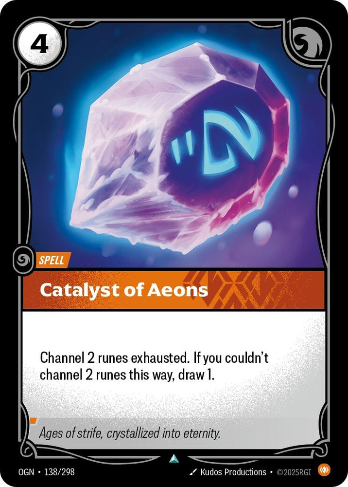 Image for Catalyst of Aeons (138/298) (OGN) - Riftbound: League of Legends Trading Card Game