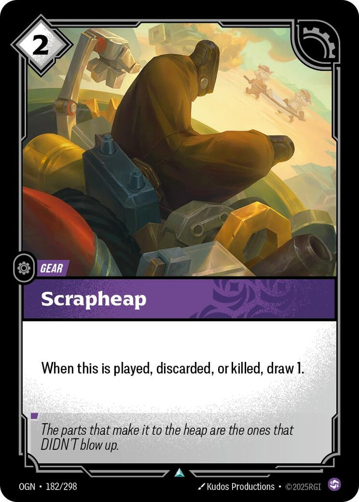 Image for Scrapheap (182/298) (OGN) - Riftbound: League of Legends Trading Card Game