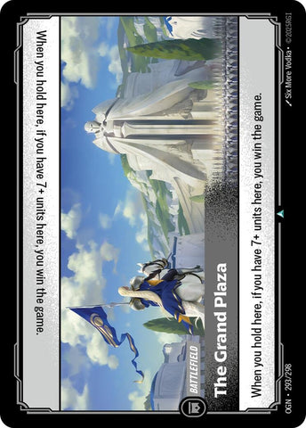 Image for The Grand Plaza (293/298) (OGN) - Riftbound: League of Legends Trading Card Game