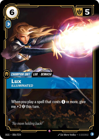 Lux - Illuminated (006/024) (OGS)