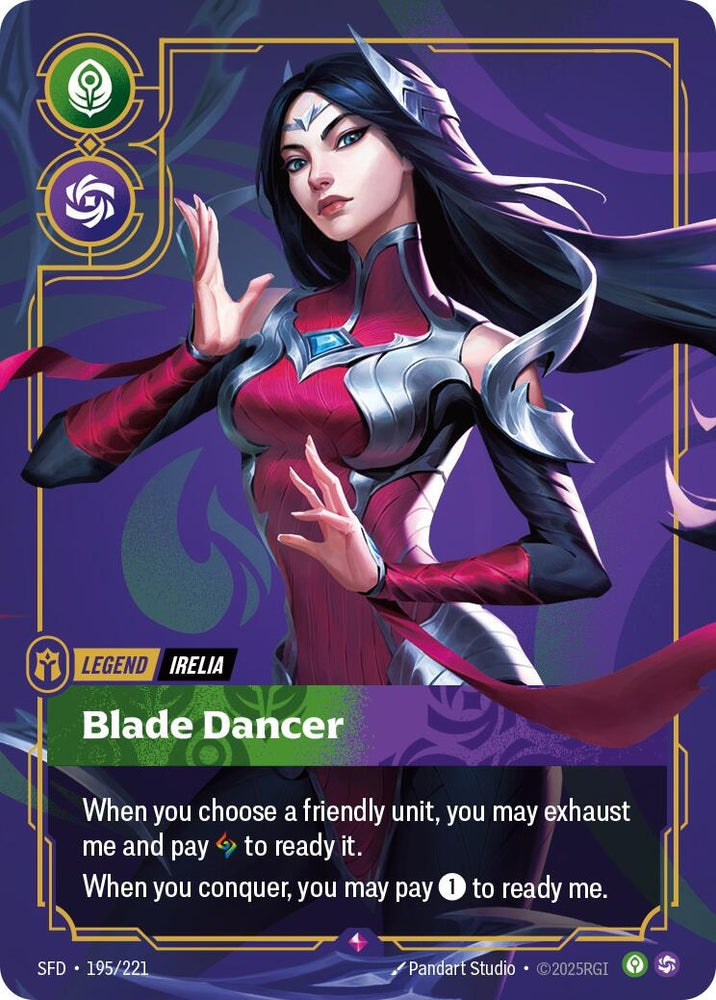 Image for Irelia - Blade Dancer (195/221) (SPF) - Riftbound: League of Legends Trading Card Game