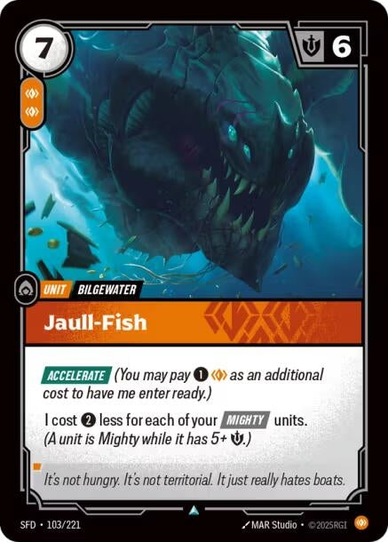Image for Jaull-Fish (103/221) (SPF) - Riftbound: League of Legends Trading Card Game