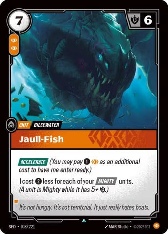 Image for Jaull-Fish (103/221) (SPF) - Riftbound: League of Legends Trading Card Game