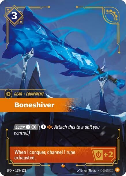 Image for Boneshiver (118/221) (SPF) - Riftbound: League of Legends Trading Card Game