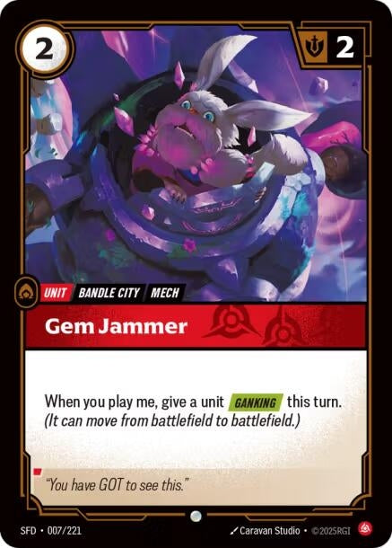 Image for Gem Jammer (007/221) (SPF) - Riftbound: League of Legends Trading Card Game