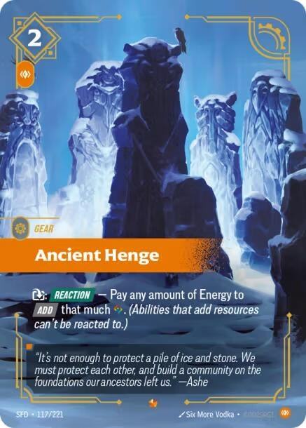 Image for Ancient Henge (117/221) - Riftbound: League of Legends Trading Card Game