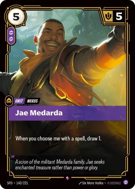 Image for Jae Medarda (142/221) - Riftbound: League of Legends Trading Card Game