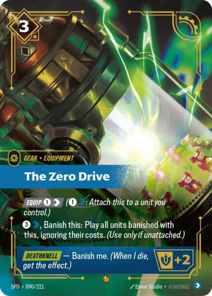 Image for The Zero Drive (090/221) - Riftbound: League of Legends Trading Card Game