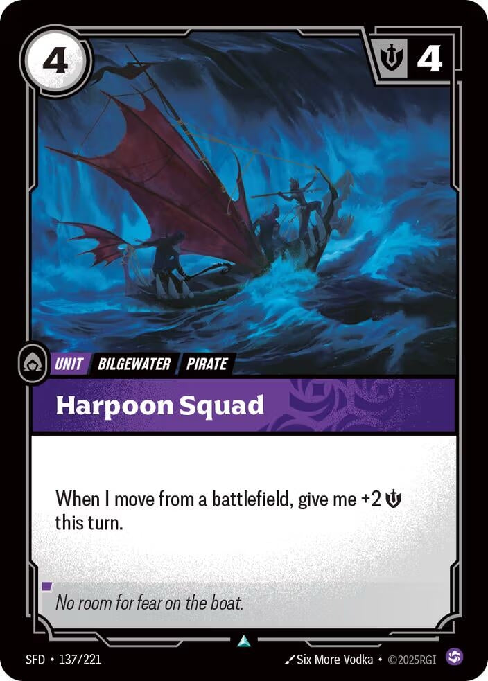 Image for Harpoon Squad (137/221) - Riftbound: League of Legends Trading Card Game