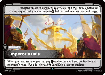 Image for Emperor's Dais (207/221) - Riftbound: League of Legends Trading Card Game