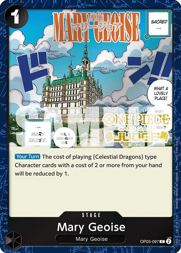 Image for Mary Geoise (Judge Pack Vol. 7) (OP05-097) (OP-PR) - One Piece Card Game