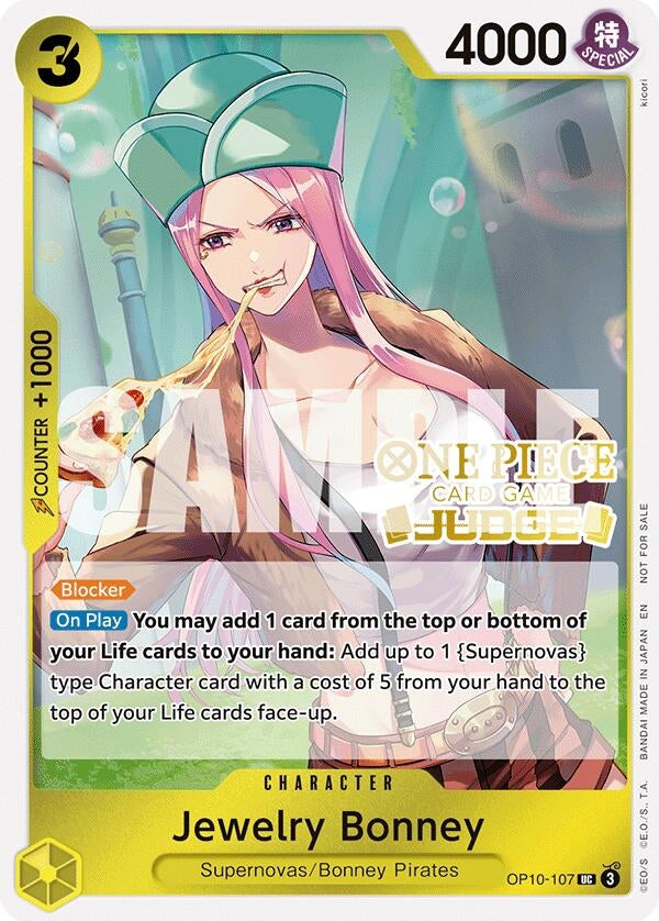 Image for Jewelry Bonney (Judge Pack Vol. 7) (OP10-107) (OP-PR) - One Piece Card Game