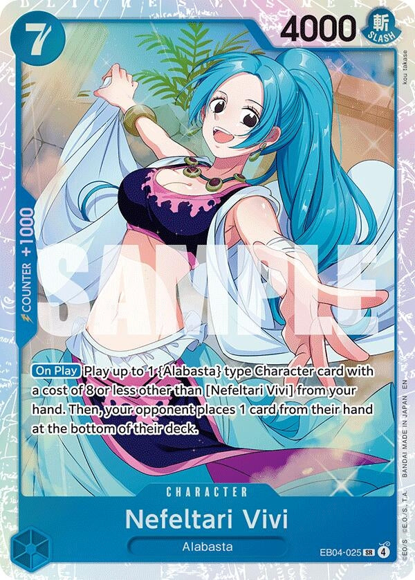 Image for Nefeltari Vivi (EB04-025) (OP14) - One Piece Card Game