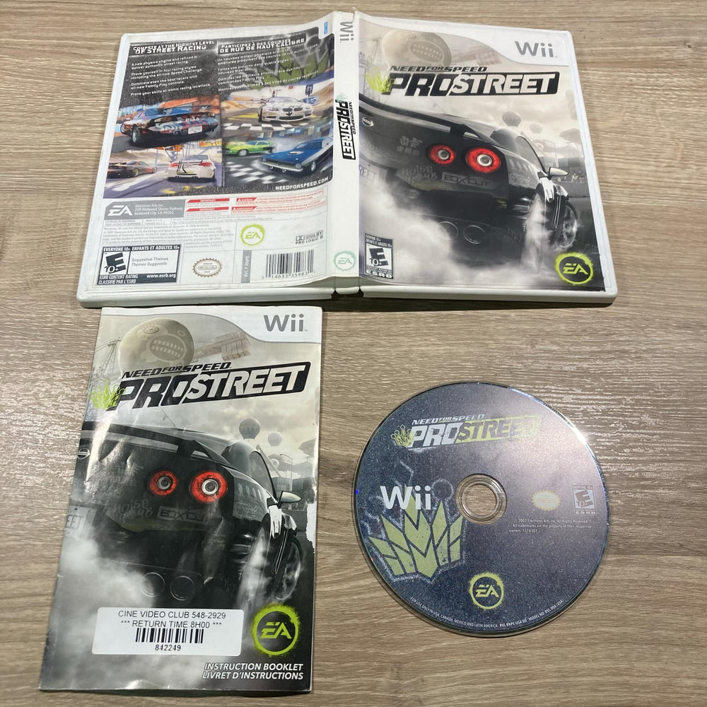 Need for Speed Prostreet Wii