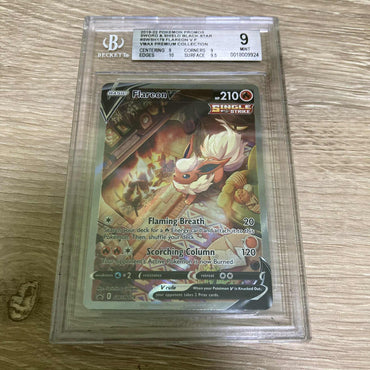 Flareon V (SWSH179) [Sword & Shield: Black Star Promos] BGS 9 (0018009924) Graded Card