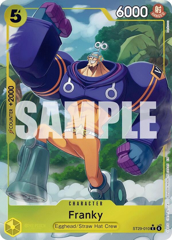 Image for Franky (Full Art) (ST29-010) (ST-29) - One Piece Card Game