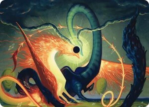 Celestial Reunion Art Card (42/54) [Lorwyn Eclipsed Art Series]