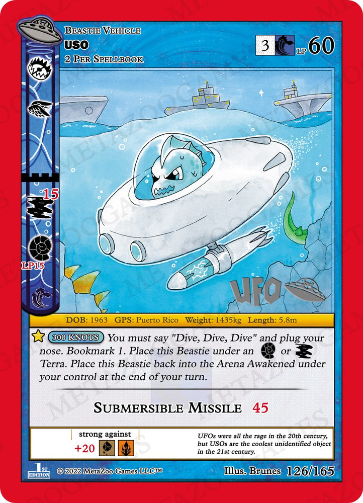 USO [Cryptid Nation: UFO First Edition Spoiler Pack]