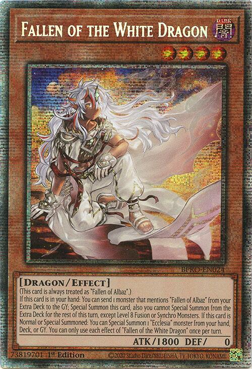 Fallen of the White Dragon (Starlight Rare) [BPRO-EN024] Starlight Rare