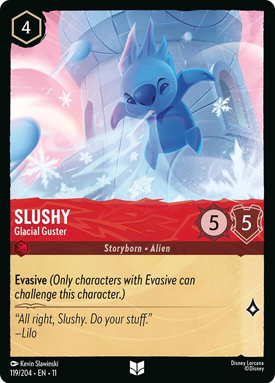 Slushy - Glacial Guster (119/204) [Winterspell]