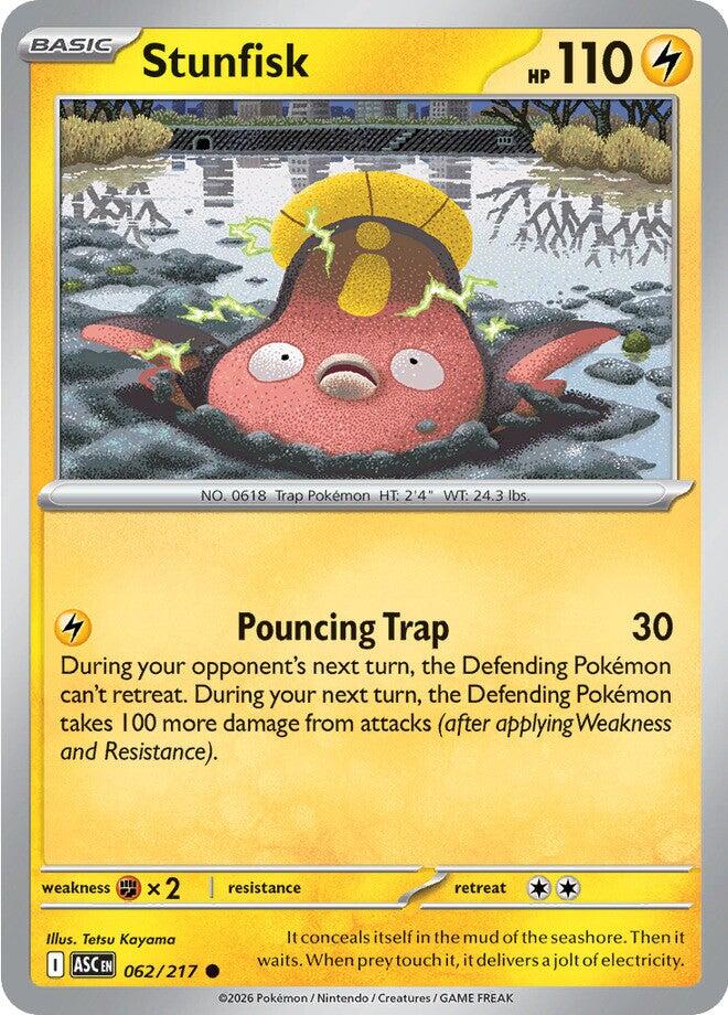 Stunfisk (062/217) [Mega Evolution: Ascended Heroes]