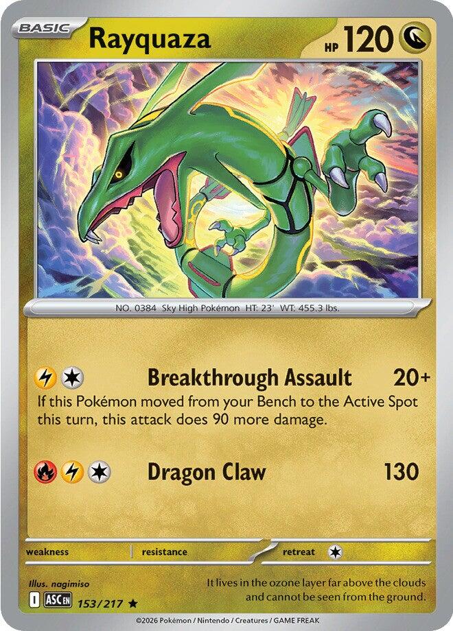 Rayquaza (153/217) [Mega Evolution: Ascended Heroes]