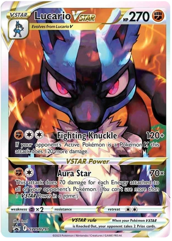 Lucario VSTAR (SWSH291) [Sword & Shield: Black Star Promos]