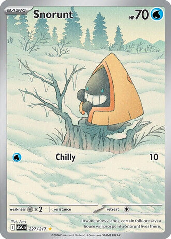 Snorunt (227/217) [Mega Evolution: Ascended Heroes]